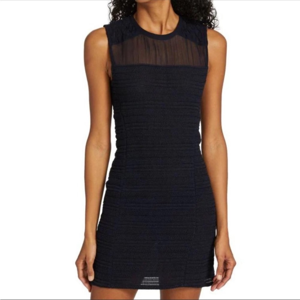 rag&bone Thalia Navy Sleeveless Dress 0
